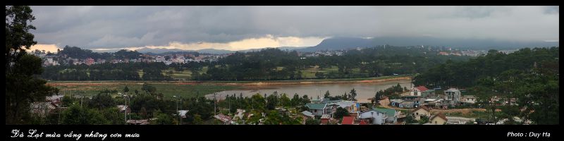 Đà lạt vắng mưa