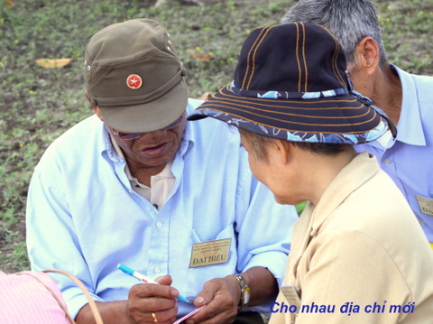 Lưu lựi địa chỉ mới của bạn bè