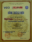 bằng chứng nhận bộ ảnh triển lãm