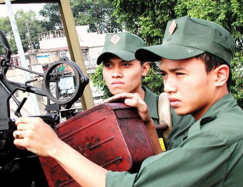 Trong giờ trực chiến