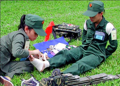 Thực hành cứu thương