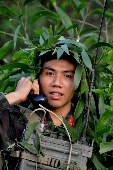 Chiến sĩ thông tin.