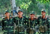 Nụ cười chiến sĩ.